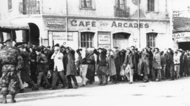 " 11 Décembre 1960 ALGER La 3° Compagnie intervient  au ravin de la FEMME SAUVAGE"  